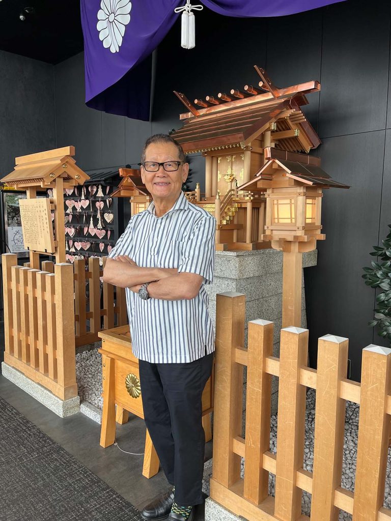 東京タワー🗼の展望台神社にお参り