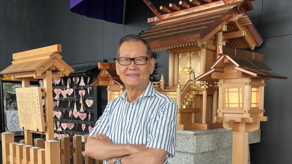 東京タワー🗼の展望台神社にお参り