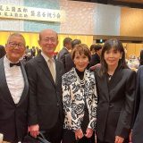 八代目尾上菊五郎 六代目尾上菊之助 襲名祝賀会に参加