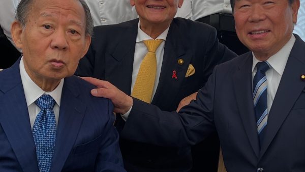 議長公邸でランチ