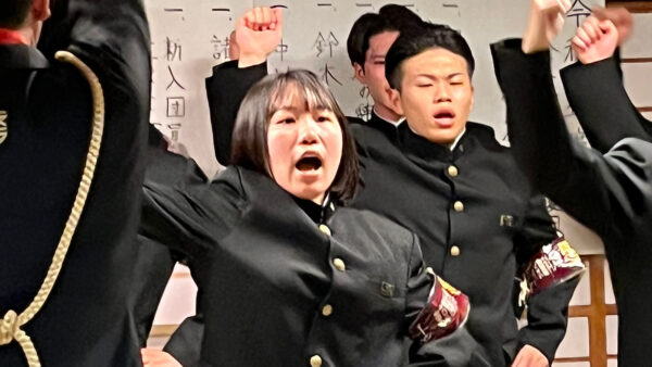 母校、東京医科大学の応援団に新入団員が4名入り歓迎会に参加！