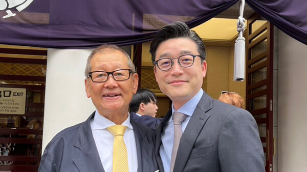 尾上菊五郎，菊之助さんの襲名披露公演にて