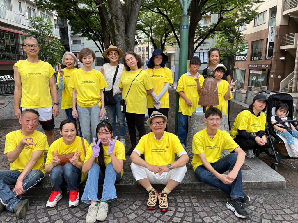 5年継続中の麻布十番街でのゴミ拾いボランティア実施報告
