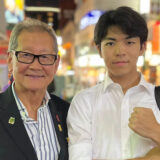 母校の東京医科大学応援団の団長との交流